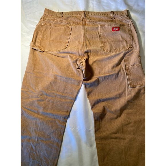 Dickies Jeans RN20697 Carpenter Mens 40x32 Camel Work Builder - Picture 2 of 3